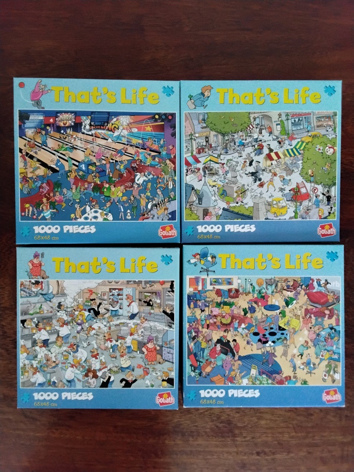 That's life puzzels, Hobby en Vrije tijd, Ophalen, 500 t/m 1500 stukjes, Zo goed als nieuw