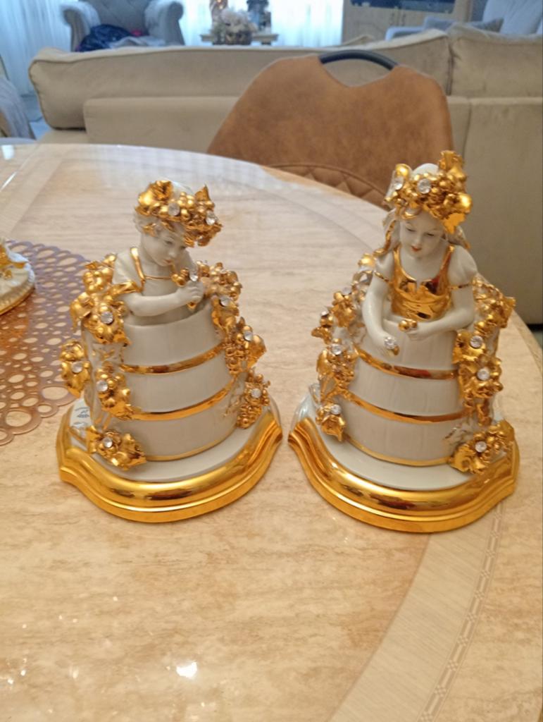Capodimonte engeltjes  set, Antiek en Kunst, Ophalen