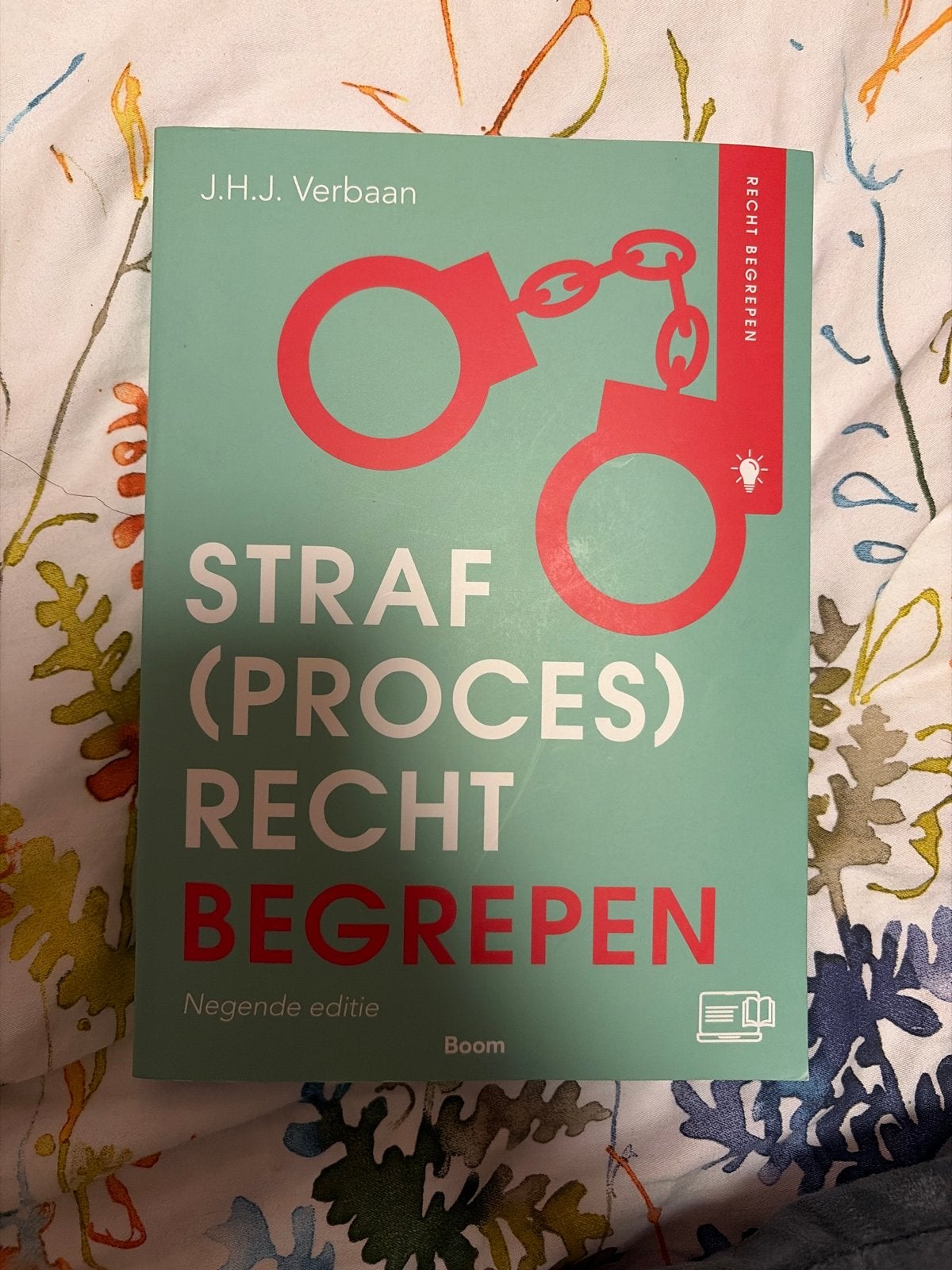 Straf(proces)recht Begrepen - J.H.J. Verbaan (9e editie), Boeken, Ophalen of Verzenden, Gamma, Zo goed als nieuw, HBO