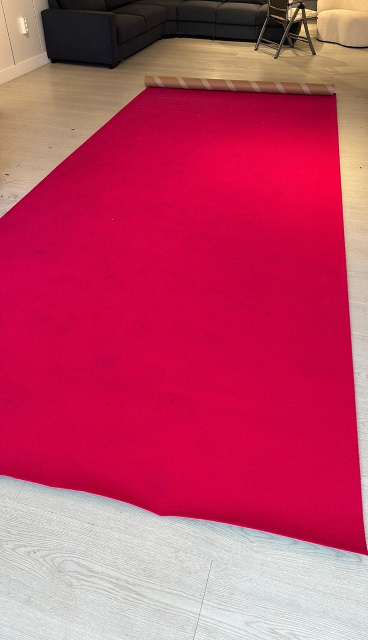 Roze loper, Ophalen
