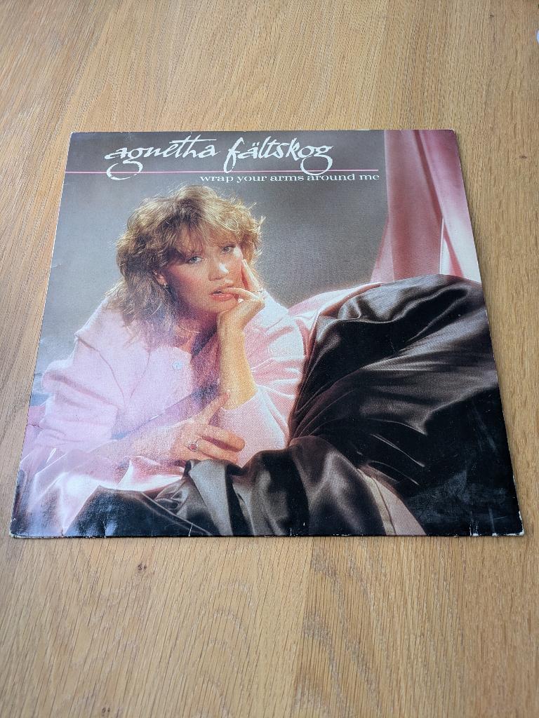 Agnetha Fältskog - Wrap Your Arms Around Me, Ophalen of Verzenden, Gebruikt, 12 inch