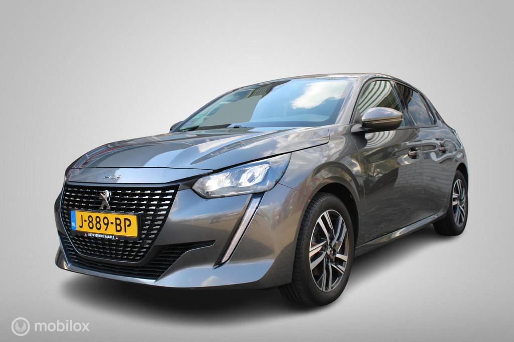 Peugeot 208 1.2 PureTech Blue Lease Allure, Trekhaak afneemb, Auto's, Voorwielaandrijving, 101 pk, Gebruikt, Euro 6