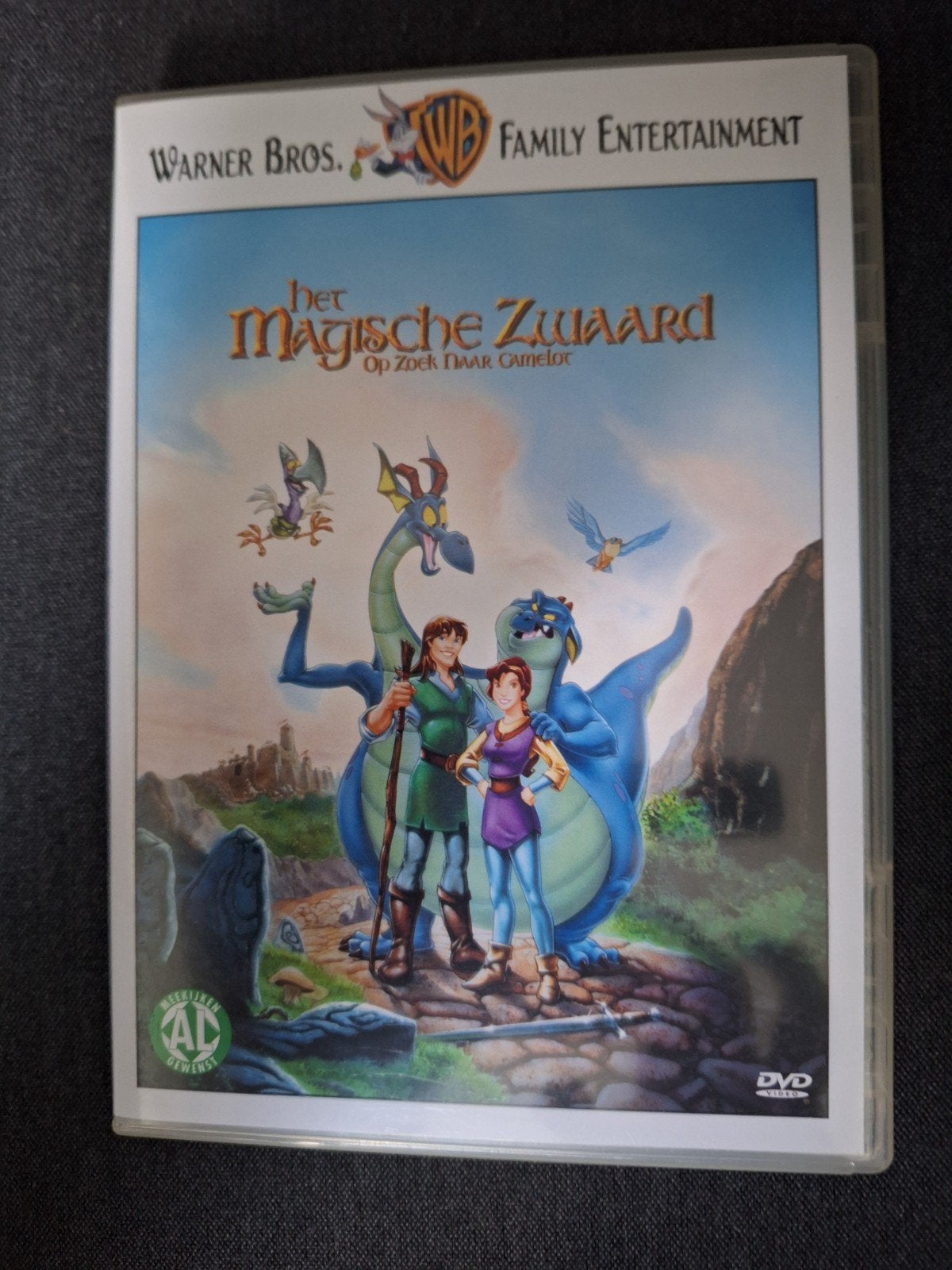 Het Magische Zwaard: Op Zoek Naar Camelot (DVD), Gebruikt, Animatie, Alle leeftijden, Film
