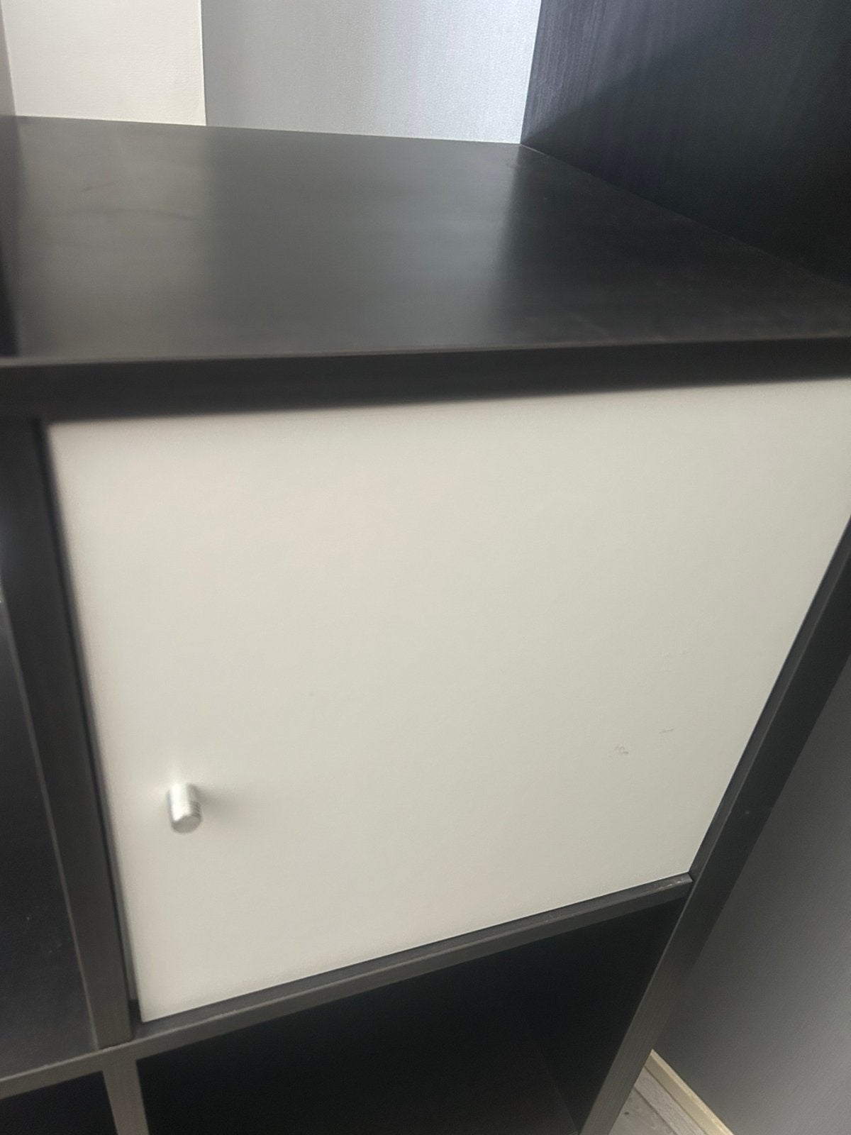 Kallax inzet met deur  4 stuks, Huis en Inrichting, Ophalen, Minder dan 50 cm, Zo goed als nieuw, Minder dan 100 cm