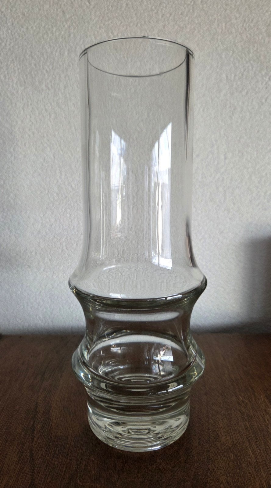 Vintage Riihimäki glazen vaas, Ophalen of Verzenden