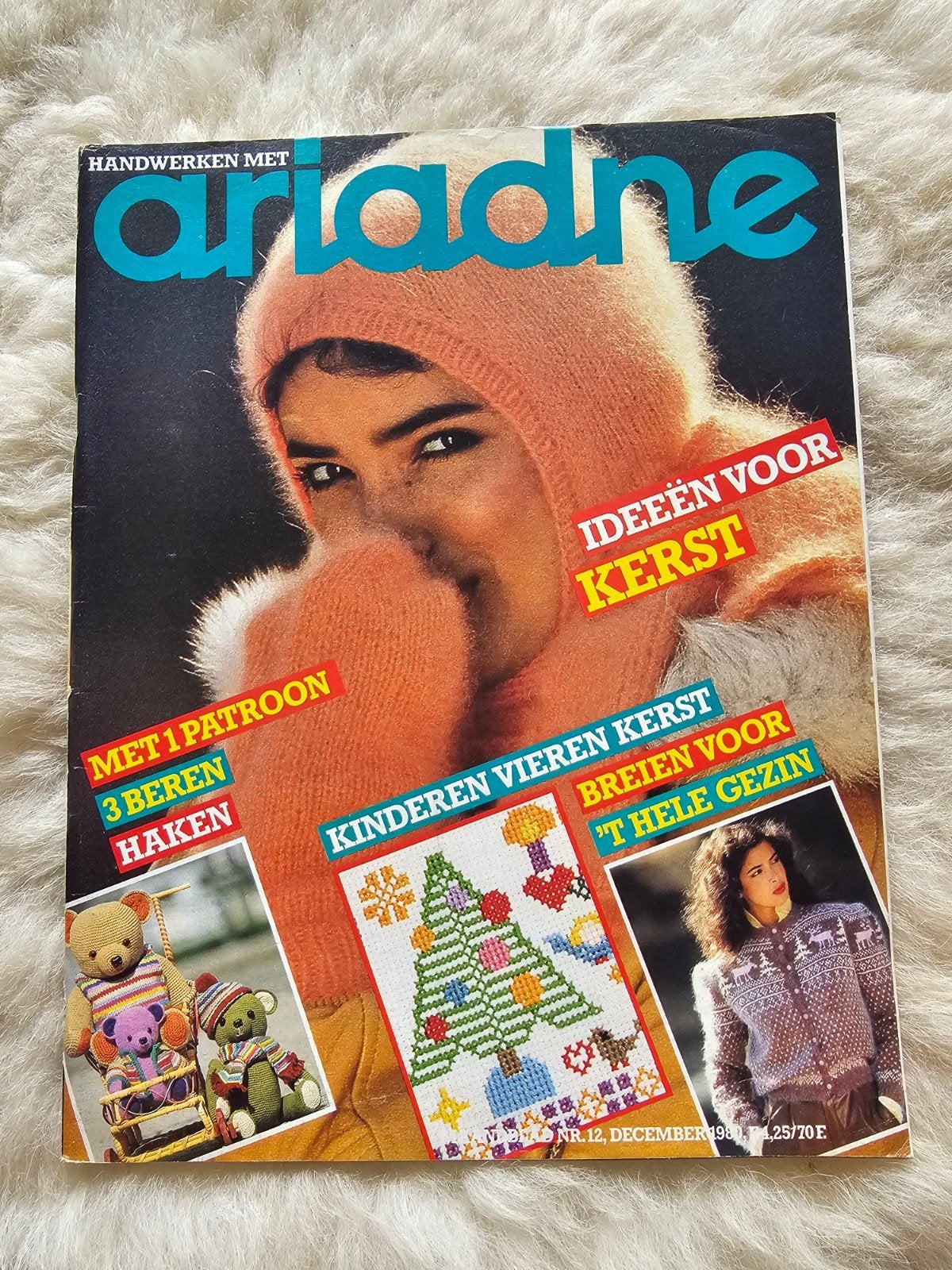 Vintage handwerk tijdschrift Ariadne Nr 12 1980, Ophalen of Verzenden, Gelezen, Damesbladen
