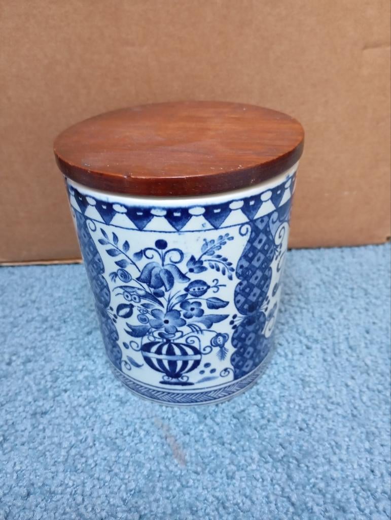 Vintage Tabak Regout Maastricht 11,5 cm x 9,5 cm, Ophalen of Verzenden
