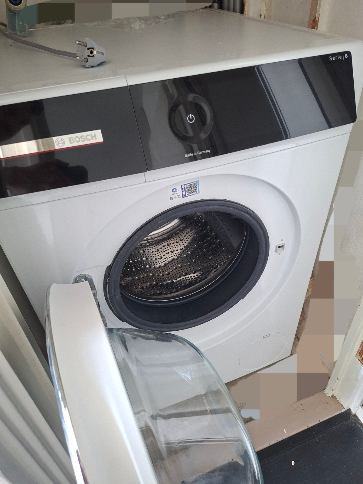 Wasmachine Bosch WGB244A7NL/01 Serie 8, Ophalen, 1200 tot 1600 toeren, 8 tot 10 kg, Zo goed als nieuw