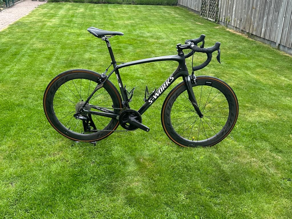 S-Works racefiets -nclusief 3st dura-ace wielen, 28 inch, Gebruikt, Carbon, Meer dan 20 versnellingen
