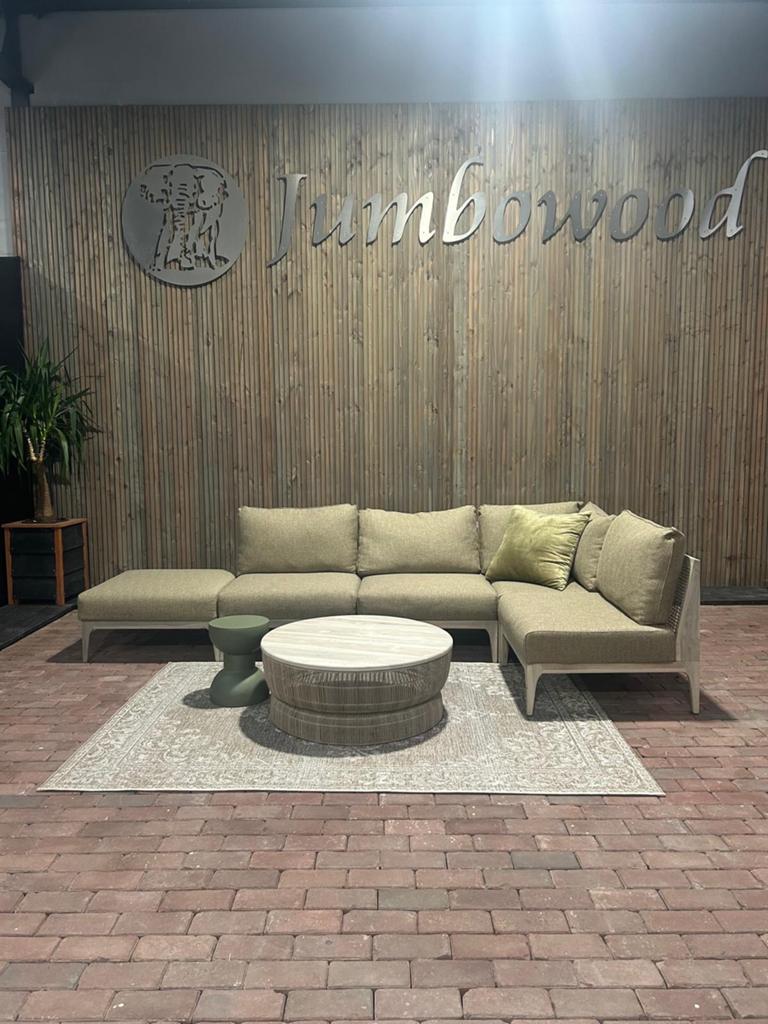 Showroommodel Hoekbank Tyler - Max en Luuk, Huis en Inrichting, Banken | Bankstellen, Ophalen, Hoekbank, 300 cm of meer, Zo goed als nieuw