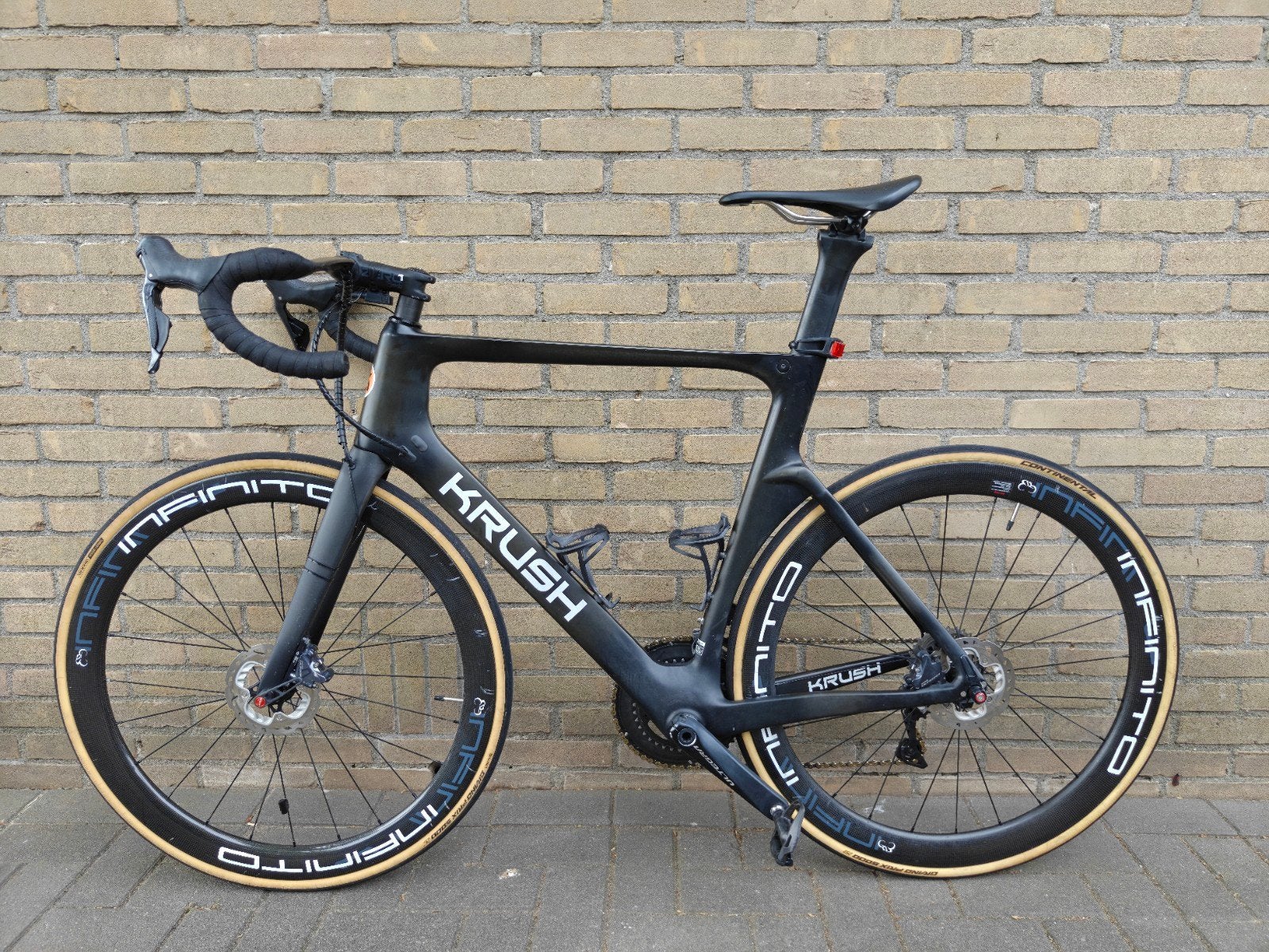 Krush aero racefiets disc Ultegra Di2 maat 60, Fietsen en Brommers, Fietsen | Racefietsen, 28 inch, Gebruikt, Carbon, Heren