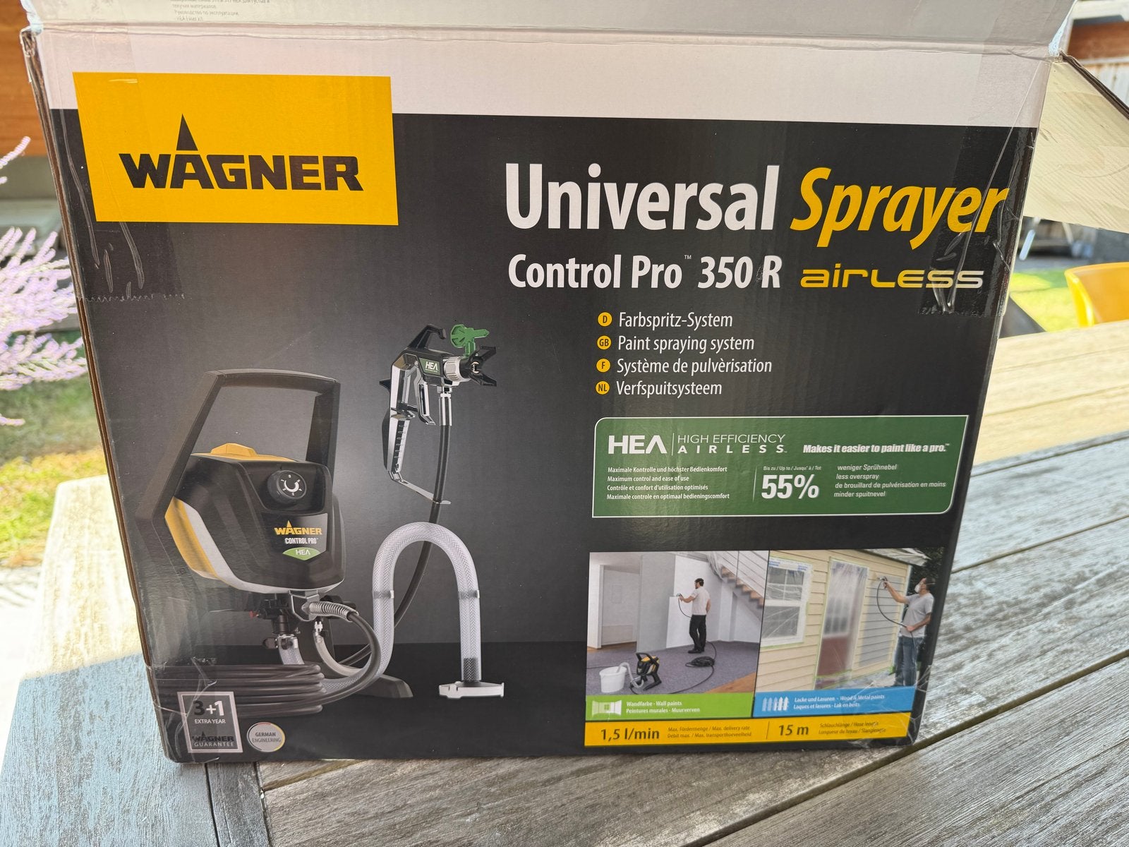 Wagner Universal Sprayer Control Pro 350 R Airless, Ophalen, Gebruikt, Verfspuit of Verfpomp