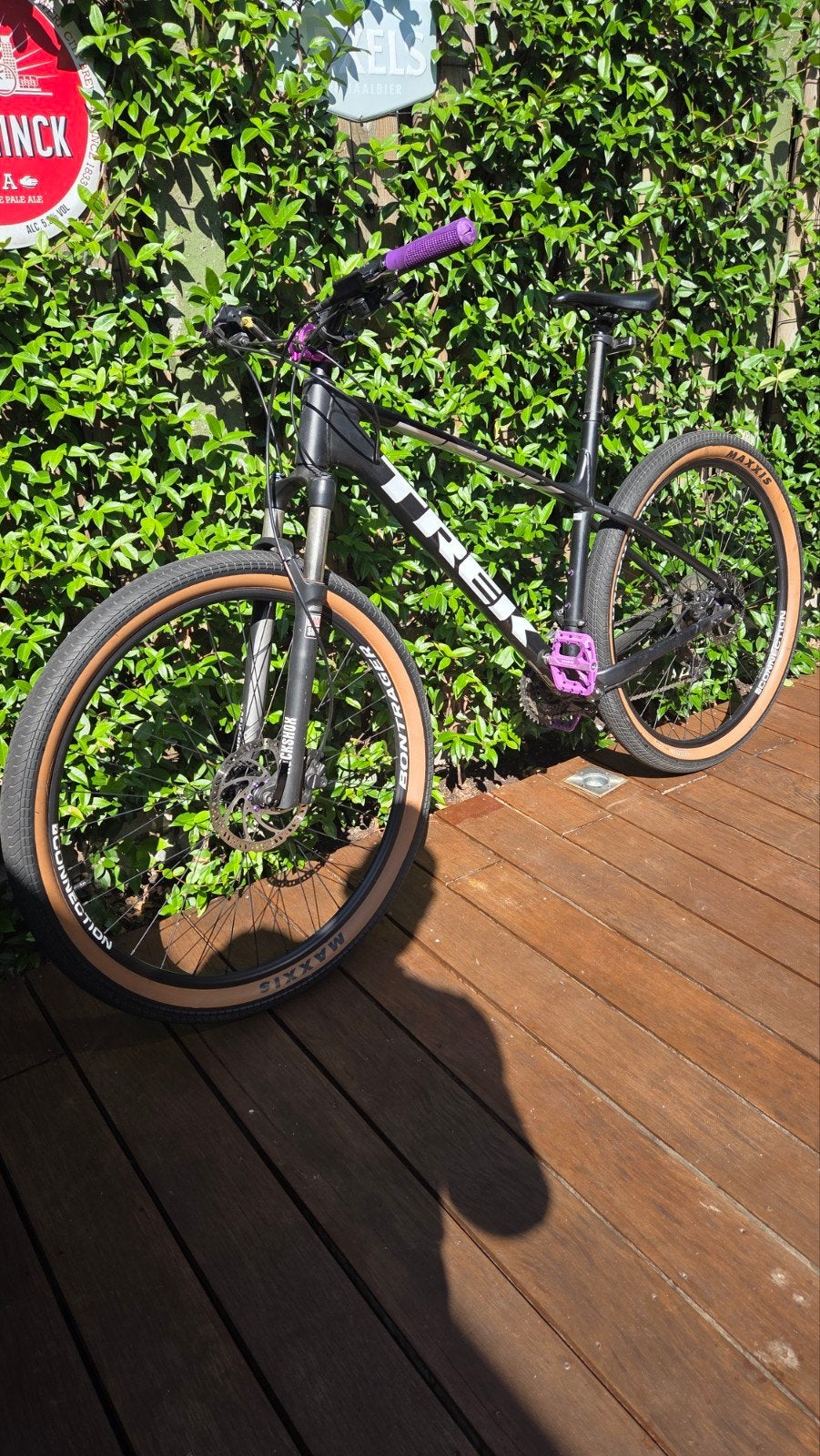 Trek Marlin 4 - met RockShox voorvork, Fietsen en Brommers, Gebruikt, Vering, Overige maten, Meer dan 20 versnellingen