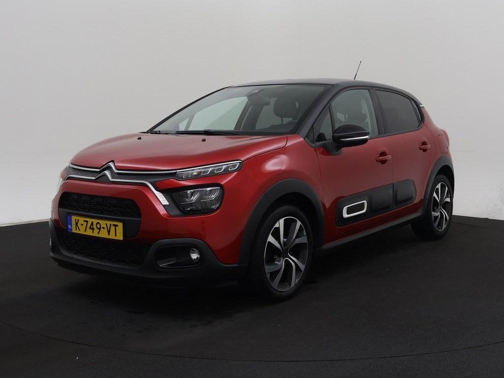 Citroen C3 1.2 Shine Navi/Led/Ecc/Lmv/CarPlay H.Leder/Two-To, Auto's, Citroën, Voorwielaandrijving, 83 pk, Euro 6, 1199 cc