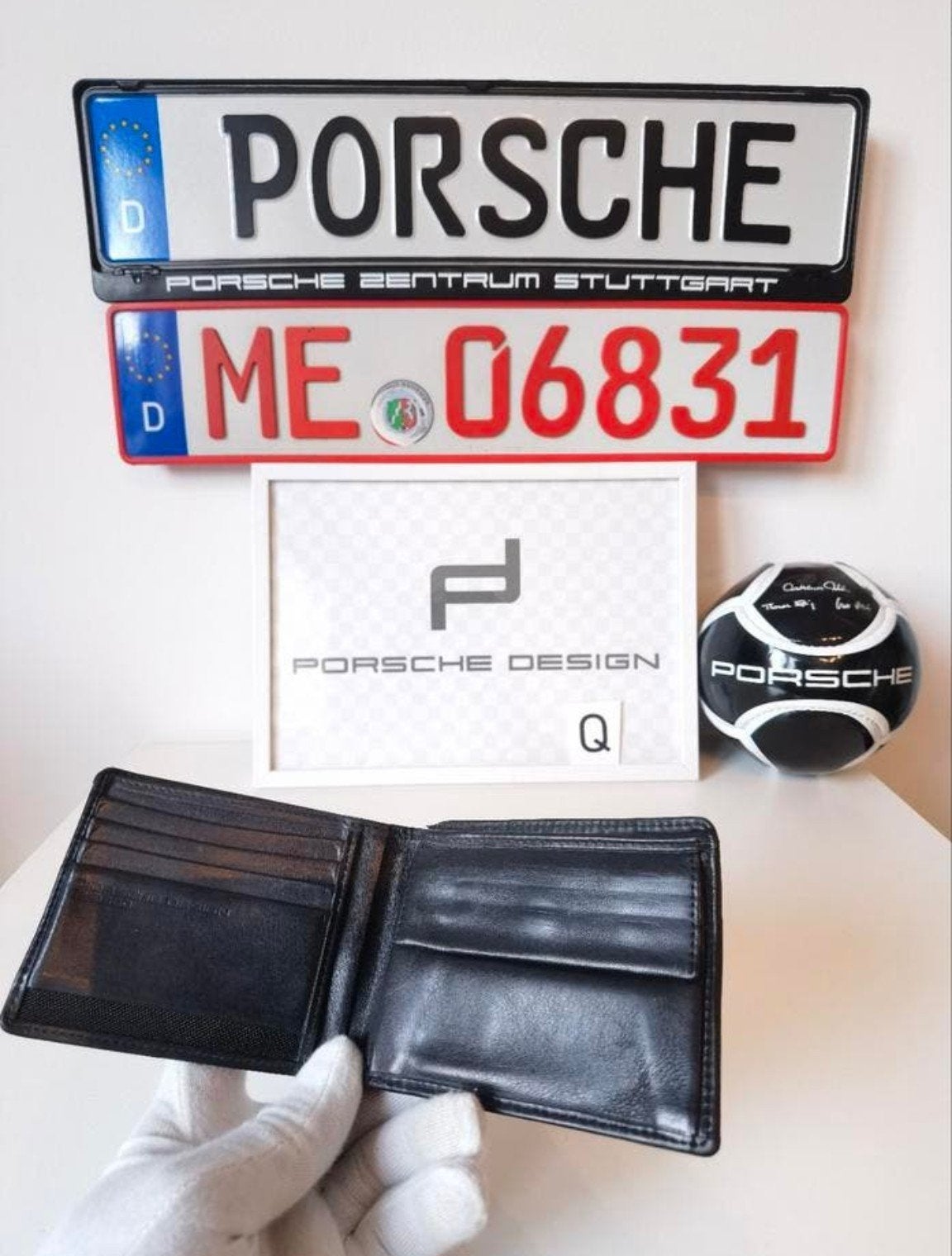 Origineel porsche design portemonnee van echt leder  

M, Ophalen of Verzenden, Zo goed als nieuw, Zwart, Leer