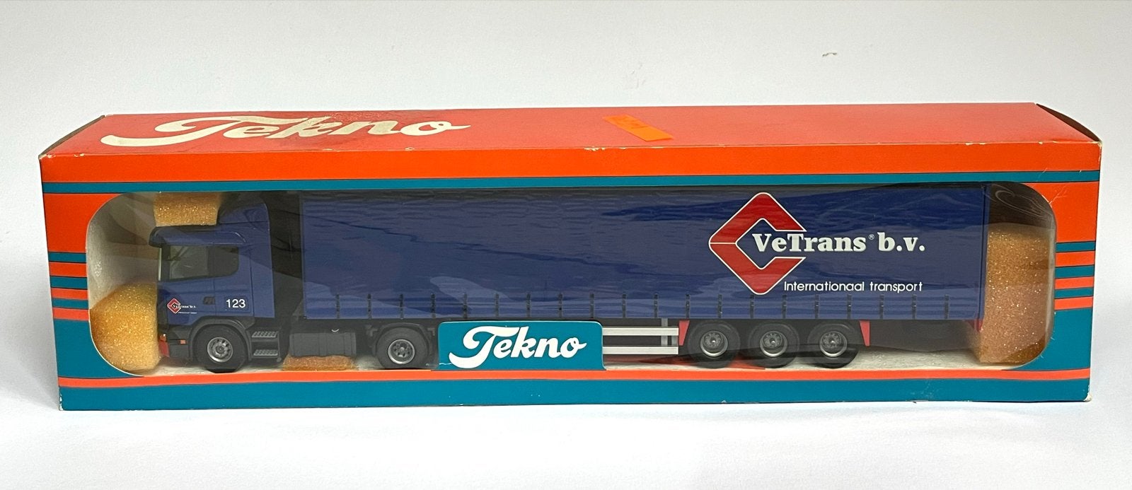 Tekno VeTrans b.v. Vrachtwagen model 1:50 - Nieuw in doos, Overige merken, 1:32 tot 1:50, Nieuw, Ophalen of Verzenden