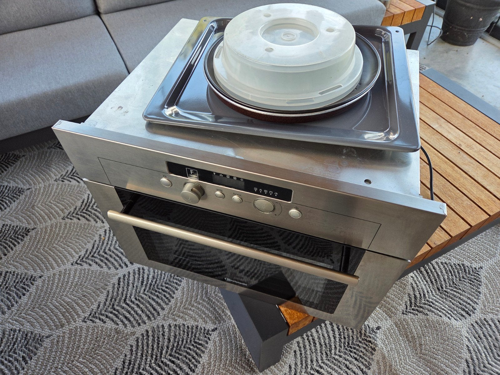 Bauknecht EMCHD 6140 Combimagnetron - oven, Ophalen, 45 tot 50 cm, Bauknecht, Refurbished