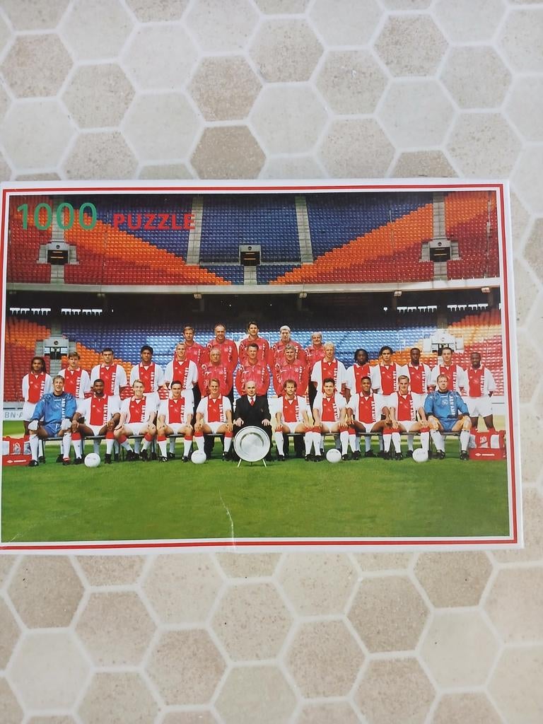 Ajax 1000 stukjes nieuwe puzzel, Ophalen, 500 t/m 1500 stukjes, Nieuw