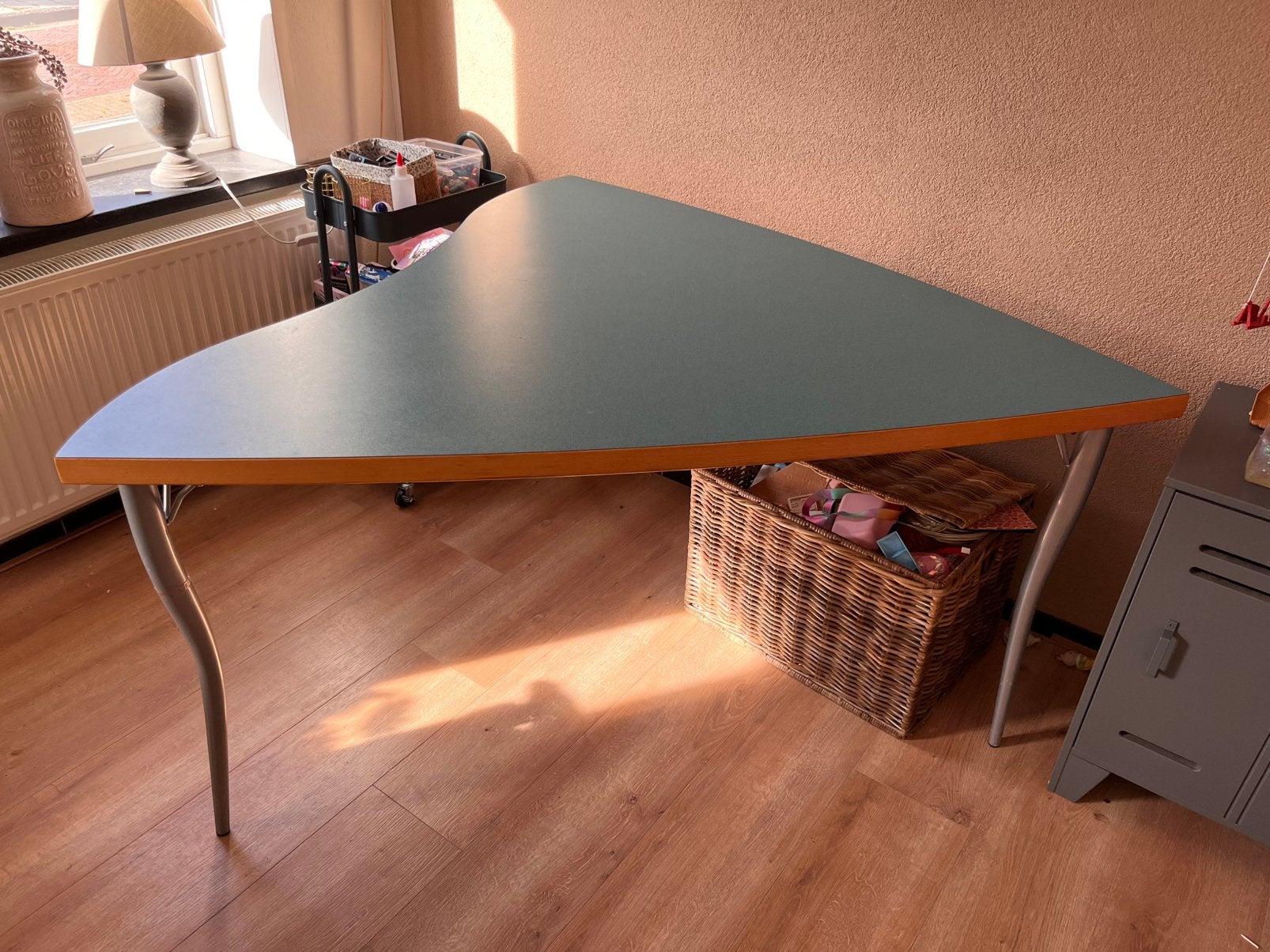 Mooie tafel, Ophalen, Zo goed als nieuw, Rechthoekig, 50 tot 100 cm