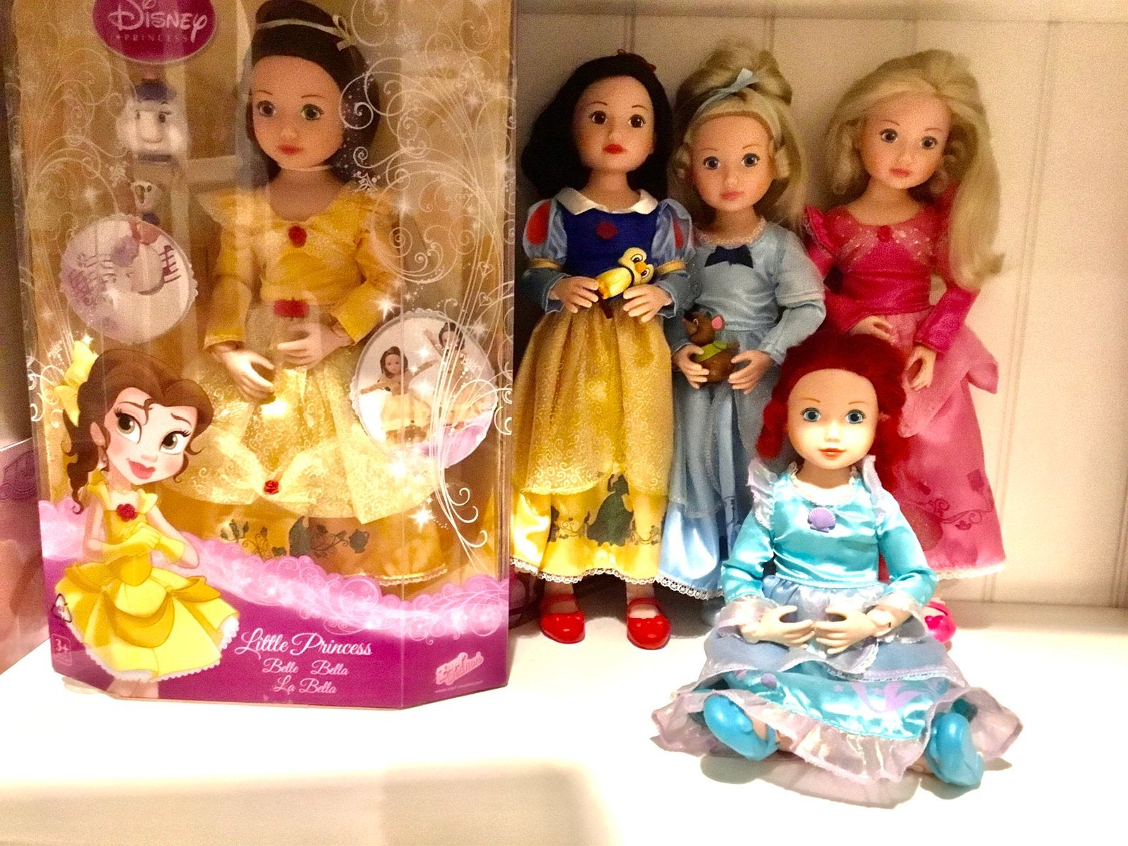 Disney Little Princess Zapf Creations👸🏻  BELLE,ARIËL,enz, Ophalen, Zo goed als nieuw, Overige typen