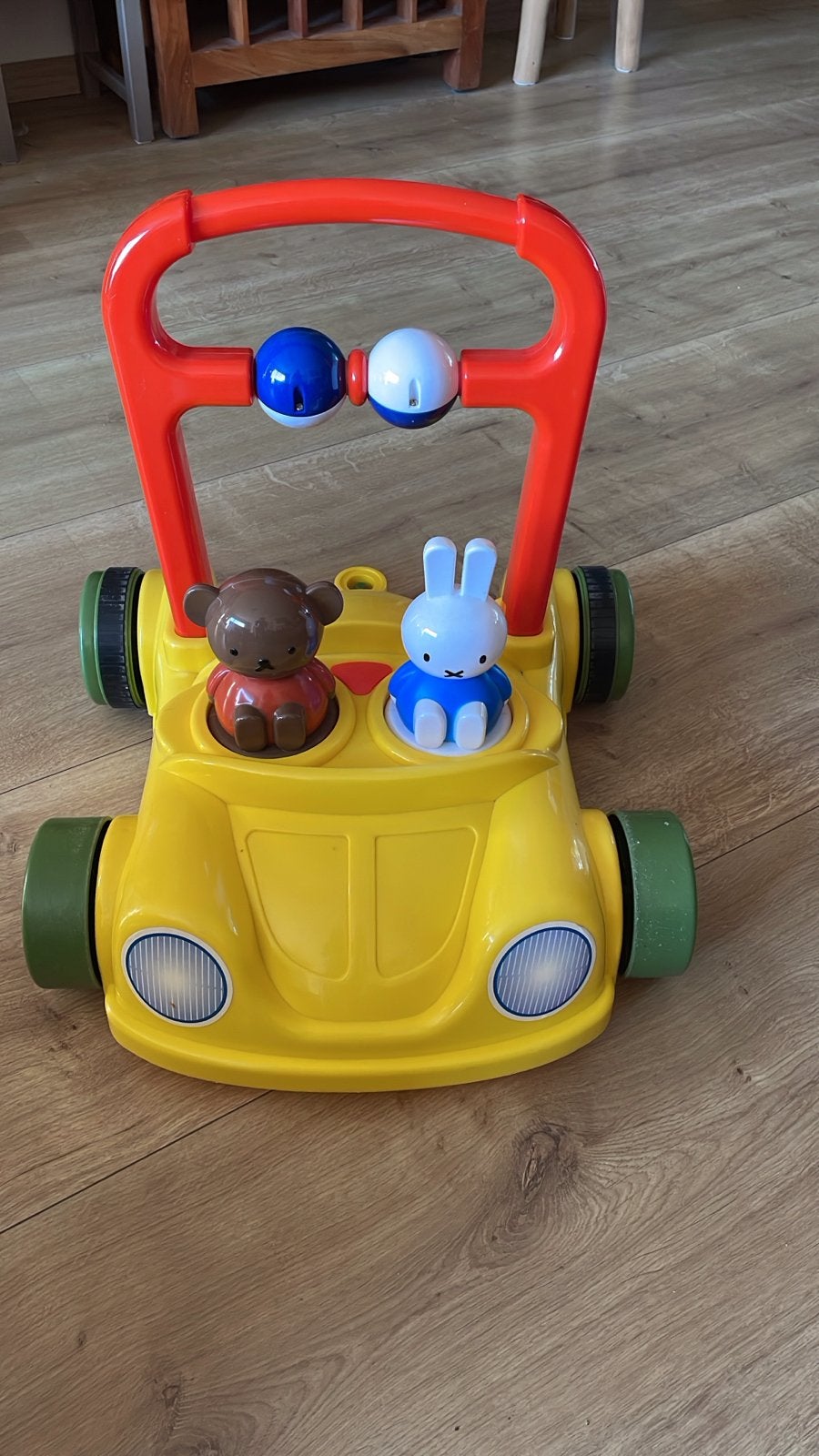 Nijntje loopwagen met geluid en wieltjes, Kinderen en Baby's, Speelgoed | Babyspeelgoed, Ophalen, Gebruikt, Overige typen, Met geluid