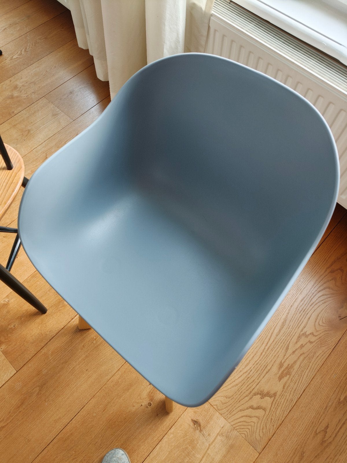 3 chairs/ stoelen, Ophalen, Kunststof, Gebruikt, Blauw