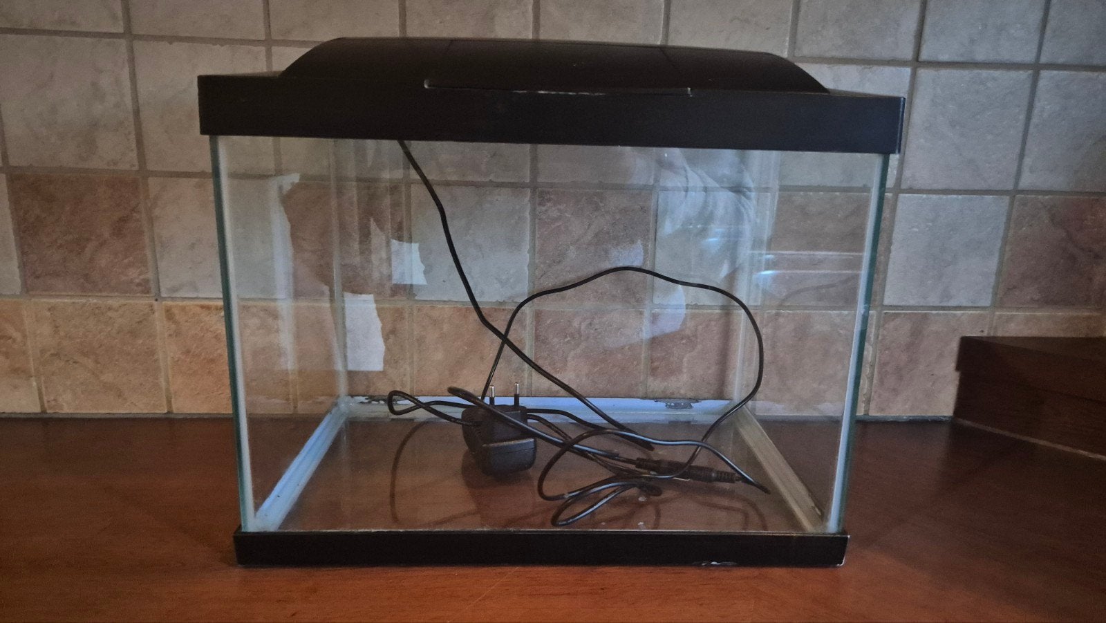 30L aquarium, Ophalen, Zo goed als nieuw, Leeg aquarium