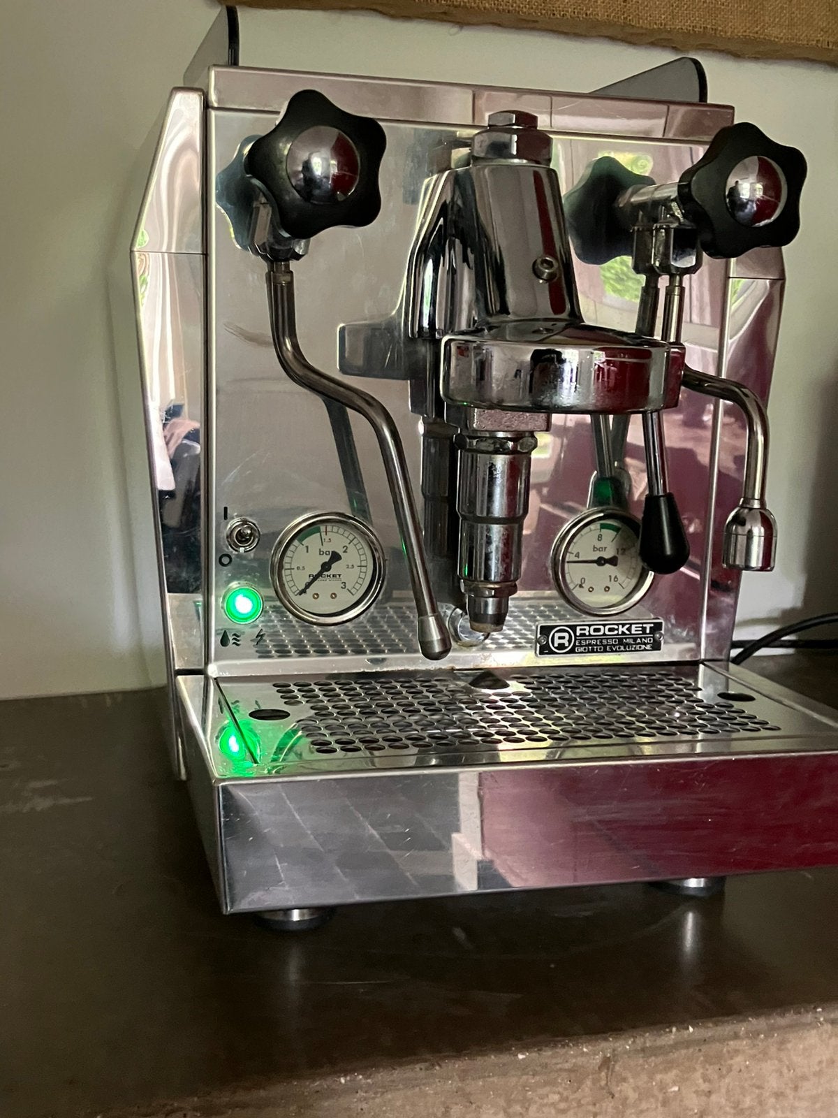 ROCKET GIOTTO EVELUCIONE, MAZZER KOFFIEMOLEN, ONTHARDINGSFIL, Ophalen of Verzenden, Koffie en Espresso