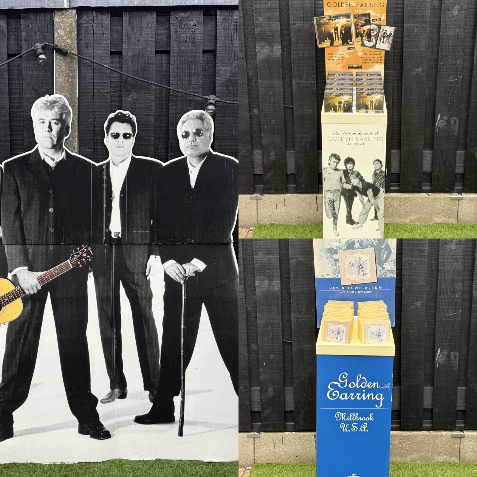 3 Winkeldisplays Golden Earring, Ophalen, Gebruikt, Overige typen