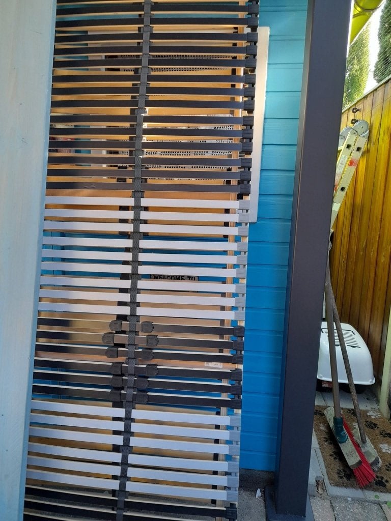 lattenbodem, Huis en Inrichting, Ophalen, Gebruikt, Bedbodem, 200 cm