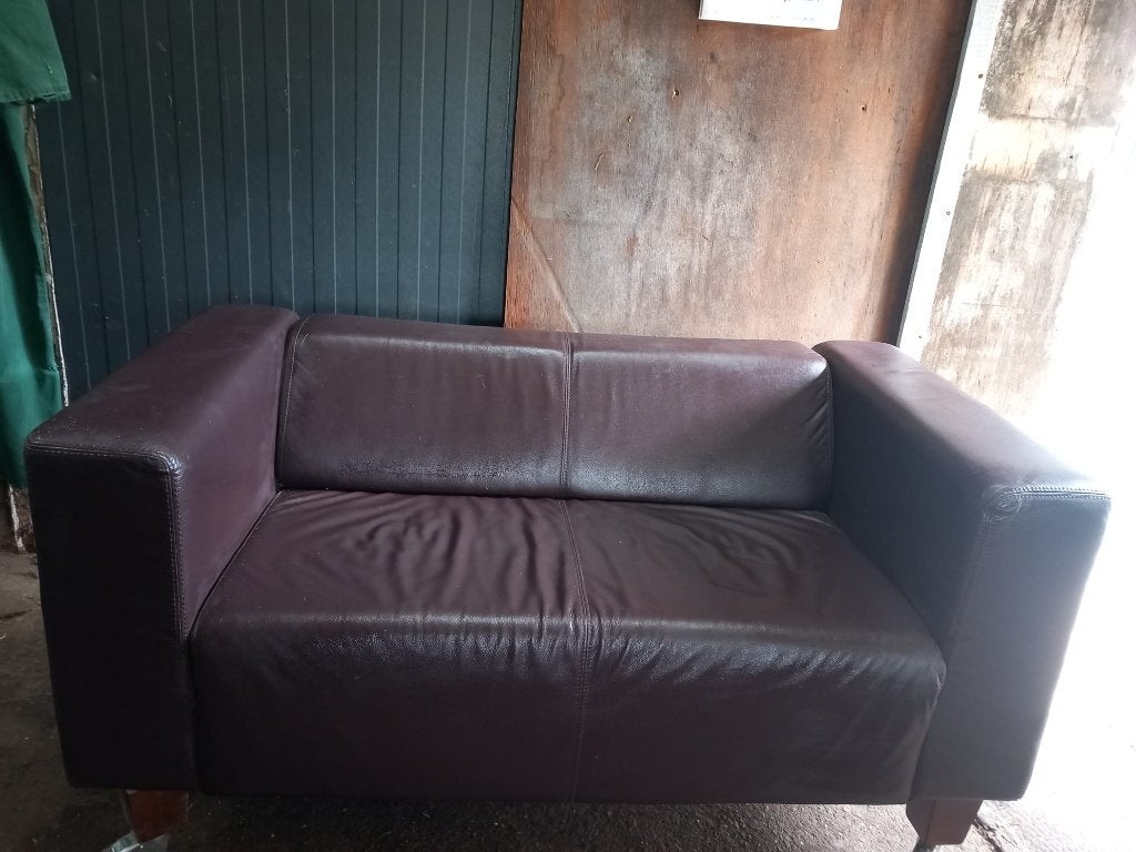 2 zits bankje, Ophalen, Gebruikt, 150 tot 200 cm, Tweepersoons