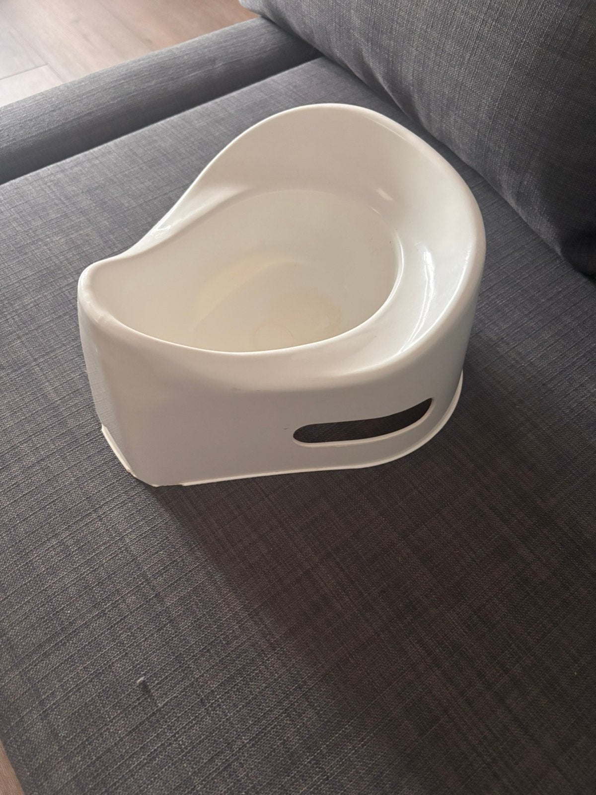 Potje en brilverkleiner, Ophalen, Gebruikt