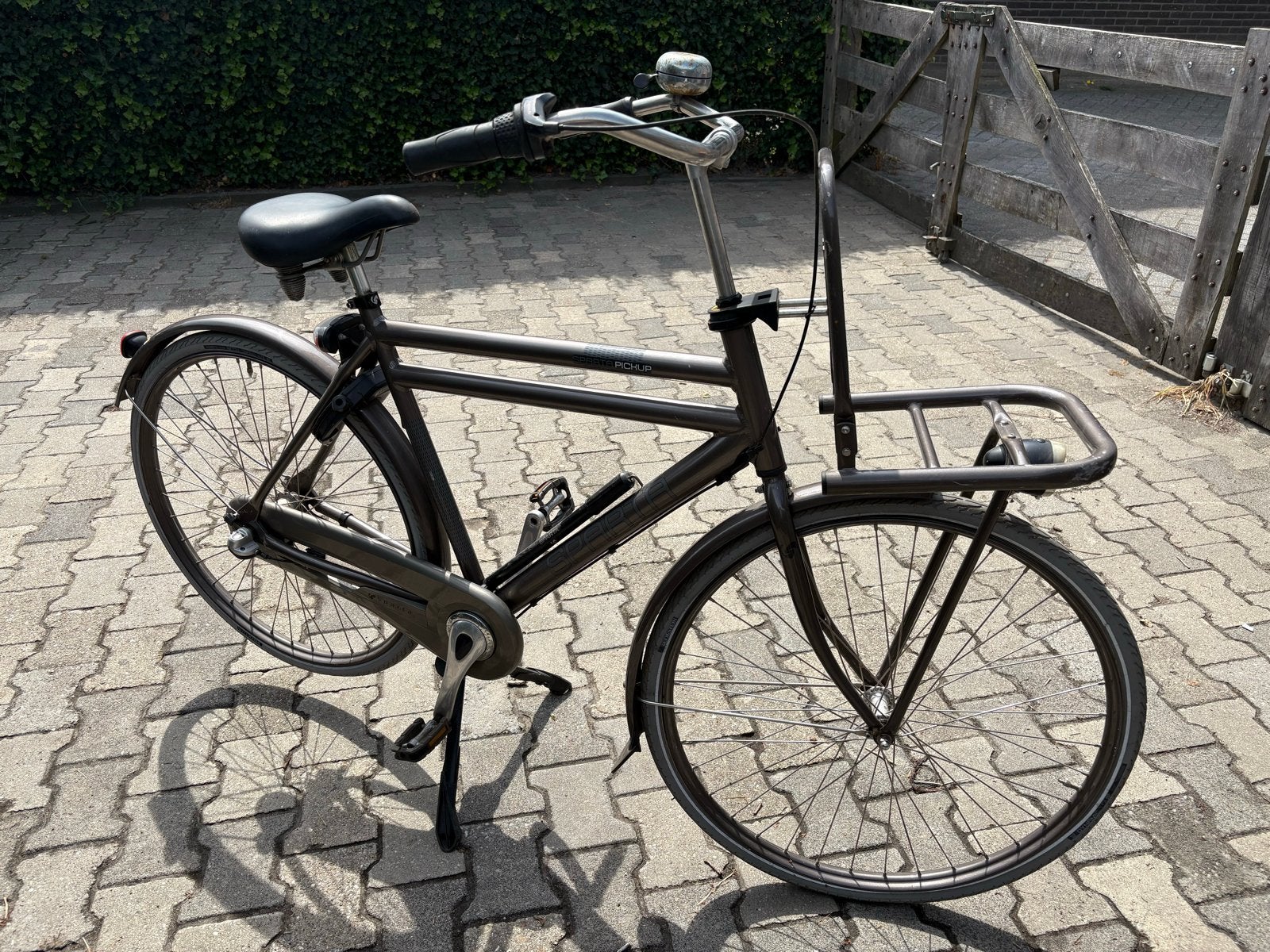 Sparta pickup herenfiets geveerd gel zadel 3 versnellingen, Ophalen, Gebruikt, Sparta, Versnellingen