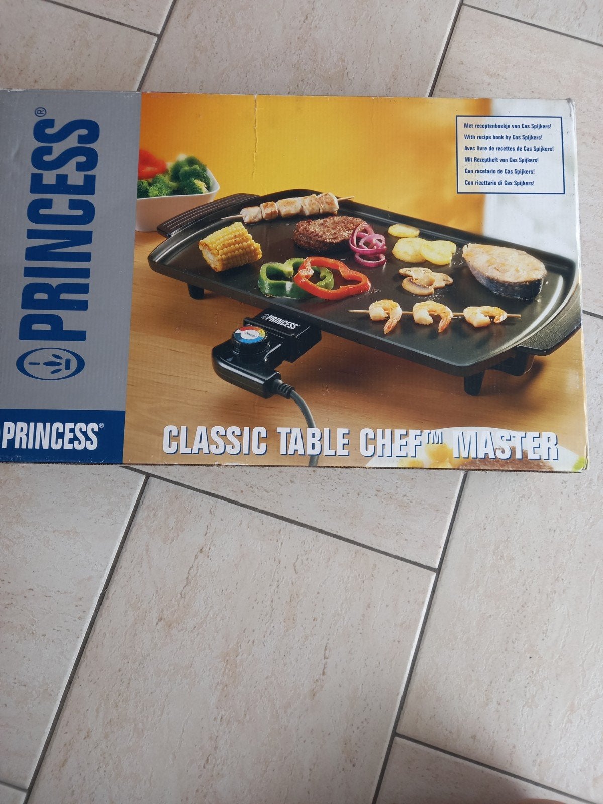 Princess Classic Table Chef Master Teppanyaki Grillplaat, Ophalen of Verzenden, Gebruikt, Tafelgrill