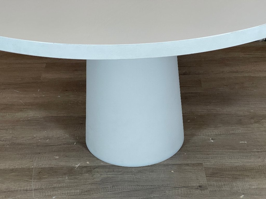 Moooi Container Table wit - hout | Marcel Wanders, Ophalen, Design, Rond, Zo goed als nieuw