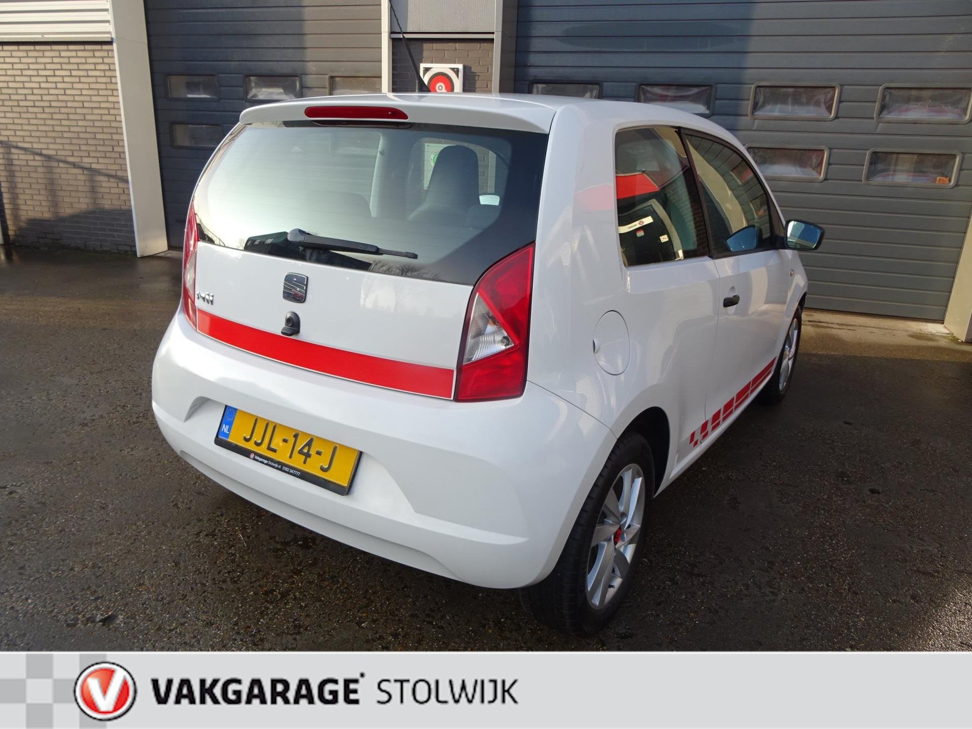 Seat MII 1.0 Style Sport, Nieuwe APK, Sportieve uitvoering., Auto's, Seat, Voorwielaandrijving, Euro 5, Stof, Gebruikt