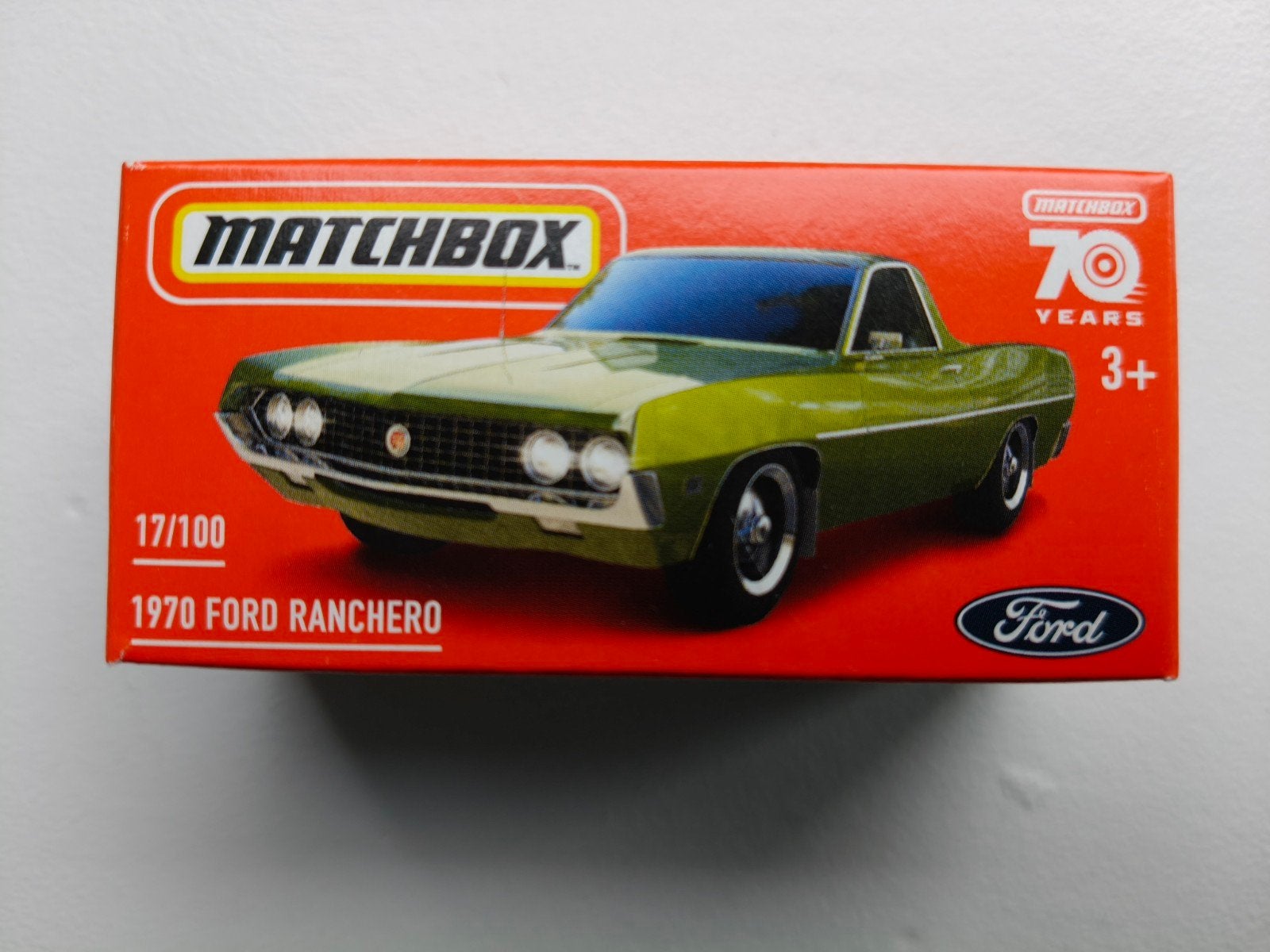 Matchbox Ford Ranchero 1970, box, nieuw, Ophalen of Verzenden, Nieuw, Auto