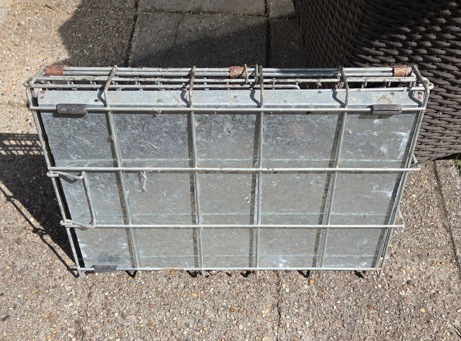 opvouwbare bench, honden/katten., Ophalen of Verzenden, Gebruikt