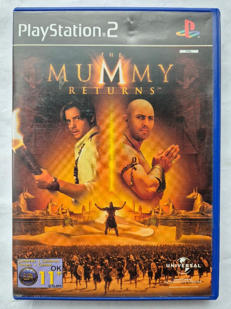 the MUMMY returns, Gebruikt, 1 speler, Racen en Vliegen, Ophalen of Verzenden