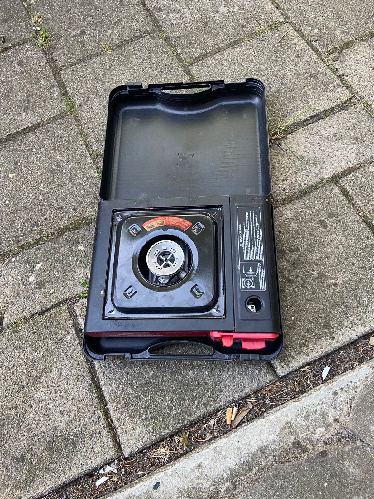 Gasstel voor op de camping, Ophalen of Verzenden, Zo goed als nieuw