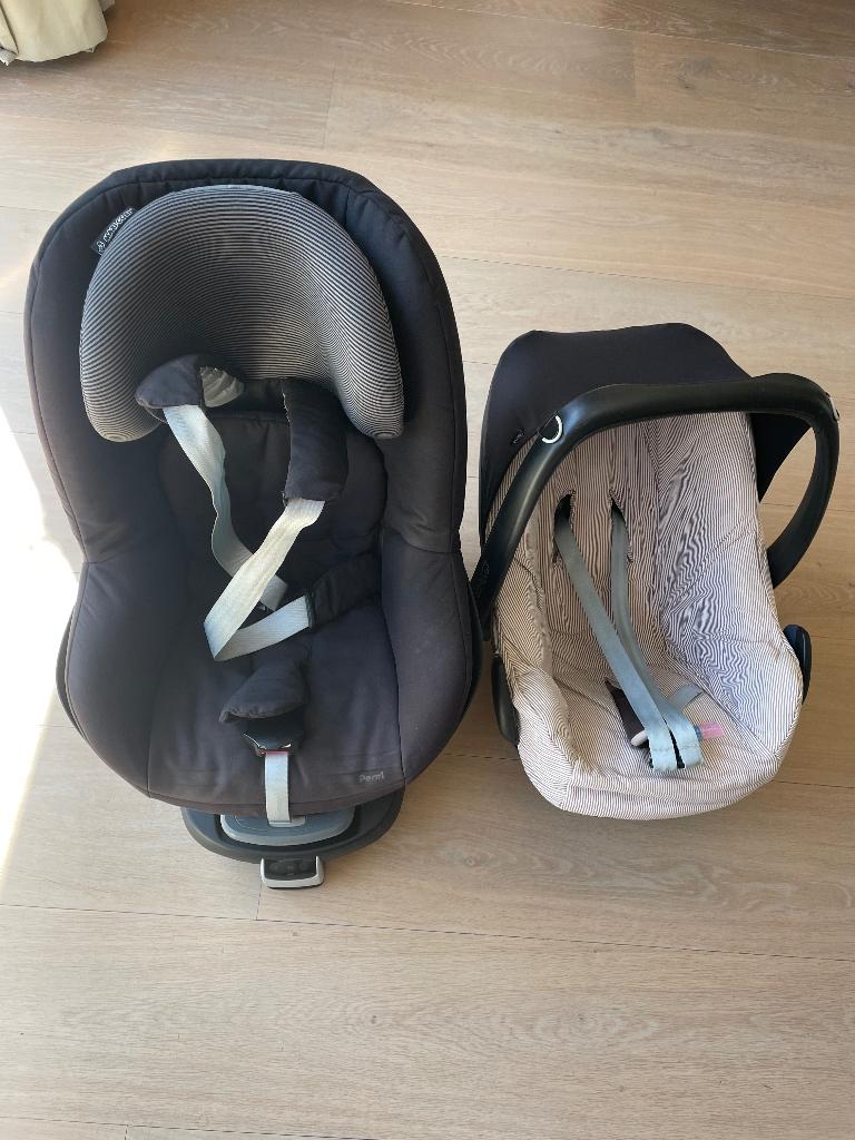 isofix bodem met twee maten maxi cosi /autostoelen, Ophalen, Gebruikt, Verstelbare rugleuning, Isofix