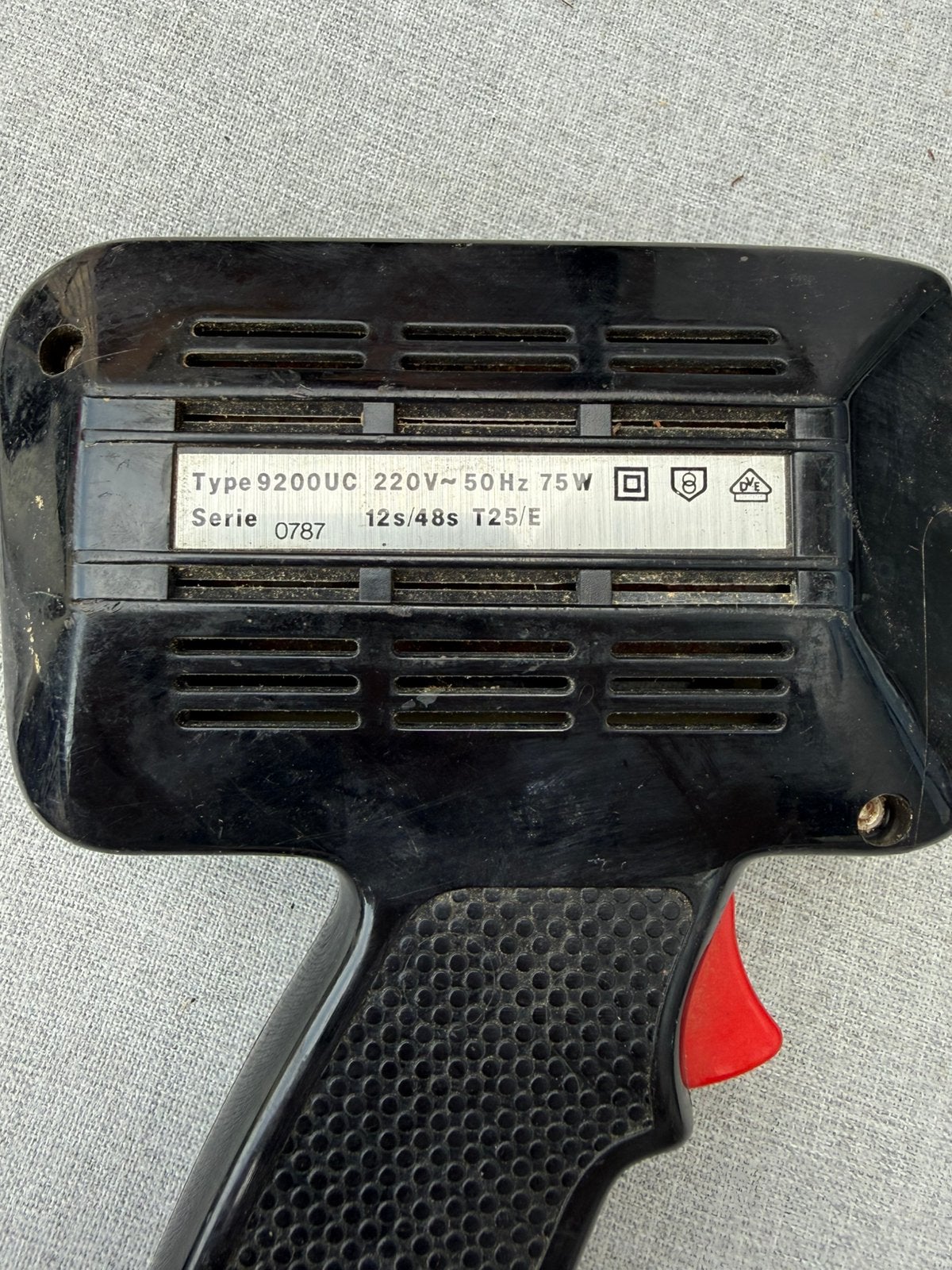 originele Weller Standard 9200UC 75W soldeerpistool., Ophalen of Verzenden, Zo goed als nieuw
