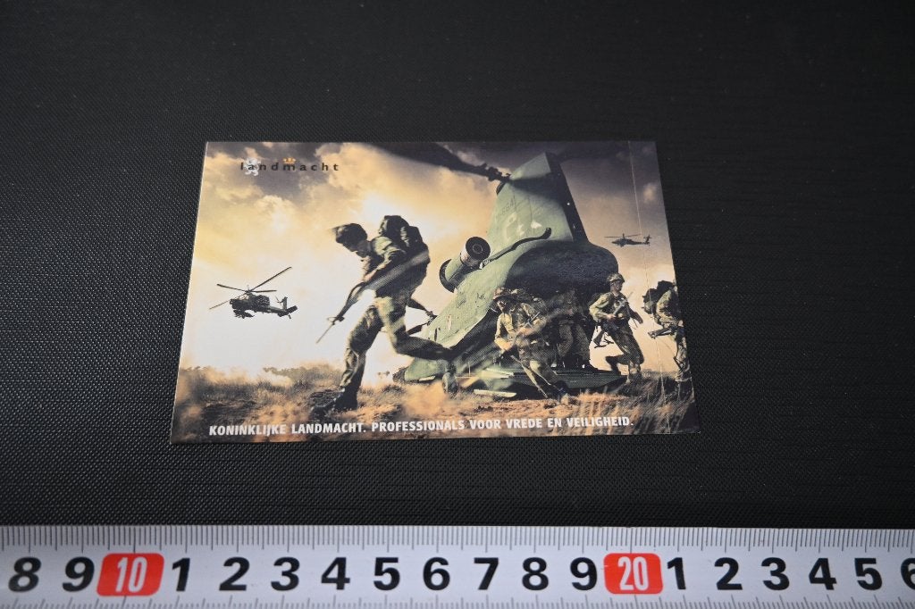 sticker Leger Koninklijke Landmacht LL1836 *, Verzamelen, Stickers, Ophalen of Verzenden, Zo goed als nieuw