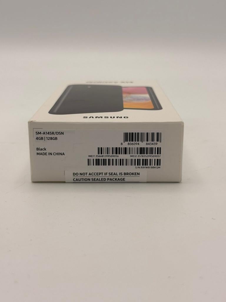 Samsung Galaxy A14 128GB Black – Nieuw en ongeopend, ., Zwart, Nieuw, Ophalen of Verzenden