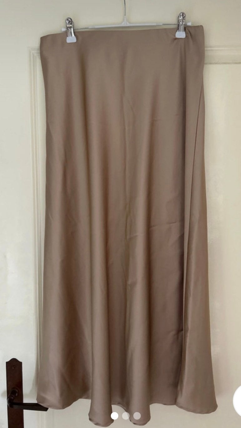 Neo noir rok m, Maat 38/40 (M), Beige, Nieuw, Ophalen of Verzenden