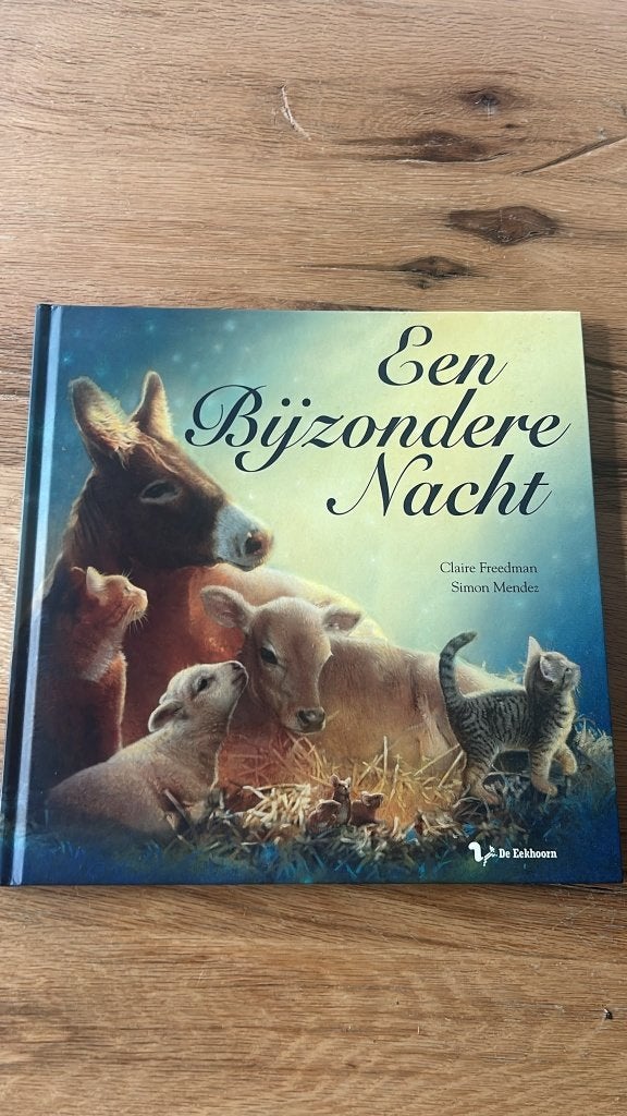 Een Bijzondere Nacht - Prentenboek Kerstverhaal, Ophalen of Verzenden, Zo goed als nieuw, Claire Freedman, Prentenboek