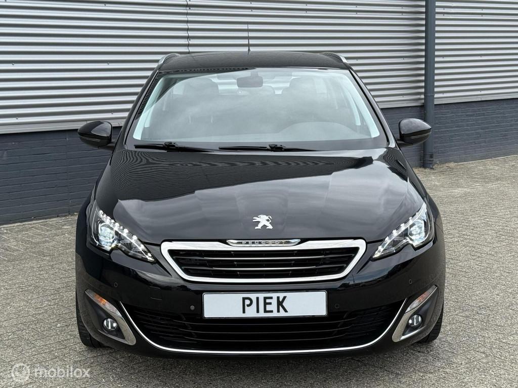 Peugeot 308 SW 1.6 BlueHDI Allure AUTOMAAT EXPORTPRIJS, Auto's, Peugeot, Gebruikt, Euro 6, 4 cilinders, Zwart