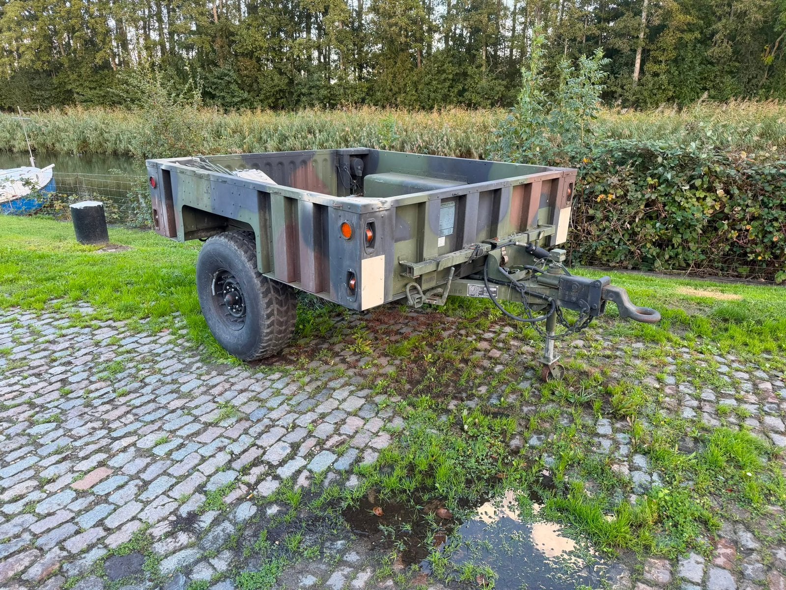 Aanhanger trailer Humvee Hummer H1 zeer goede staat, Ophalen, Gebruikt