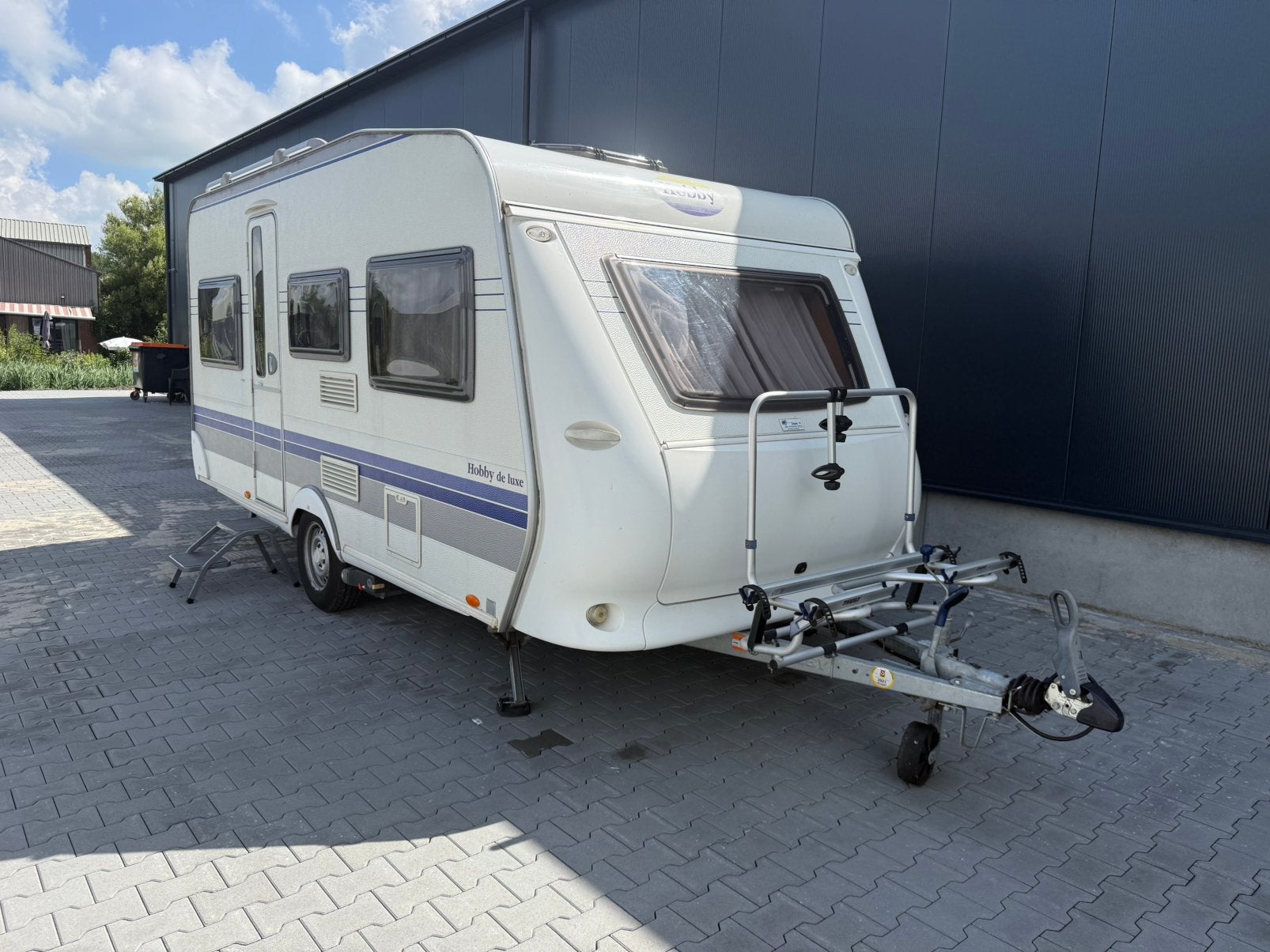Hobby 450 UF | 2007 | Voortent | Luifel | Mover, Caravans en Kamperen, Schokbreker, Hobby, Treinzit, Particulier