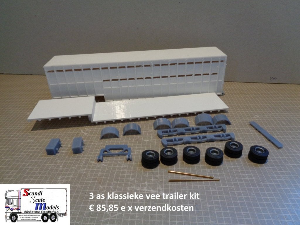 Klassieke veetrailer, Ophalen of Verzenden, Nieuw, Bus of Vrachtwagen
